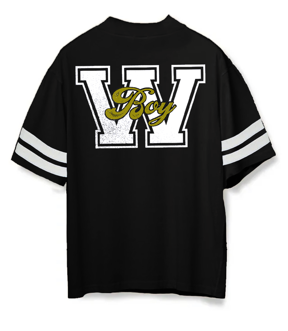 black wboy tee
