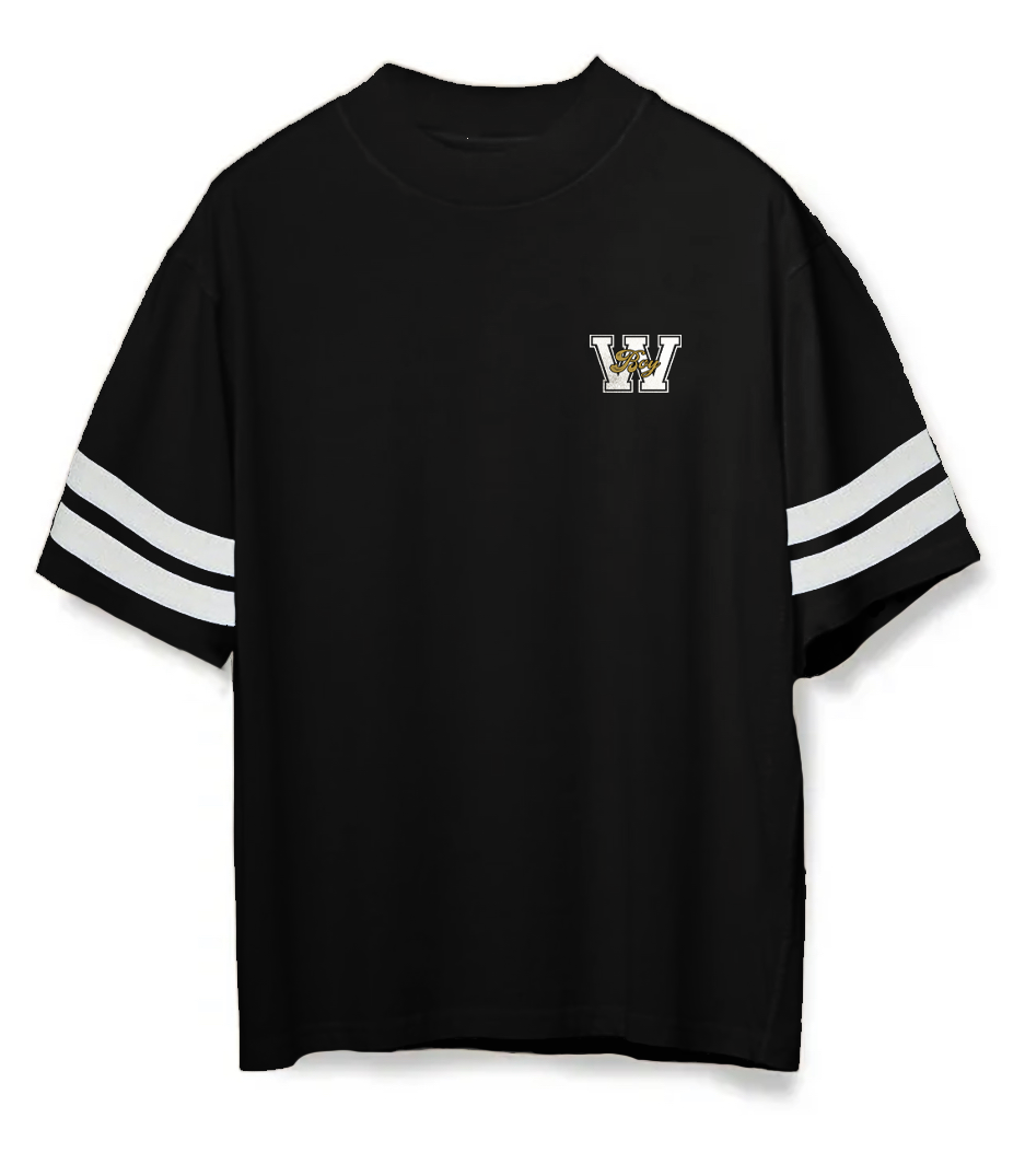 black wboy tee