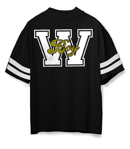 black wboy tee